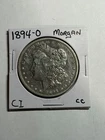 1894 O Morgan Silver Dollar VF Tougher Date