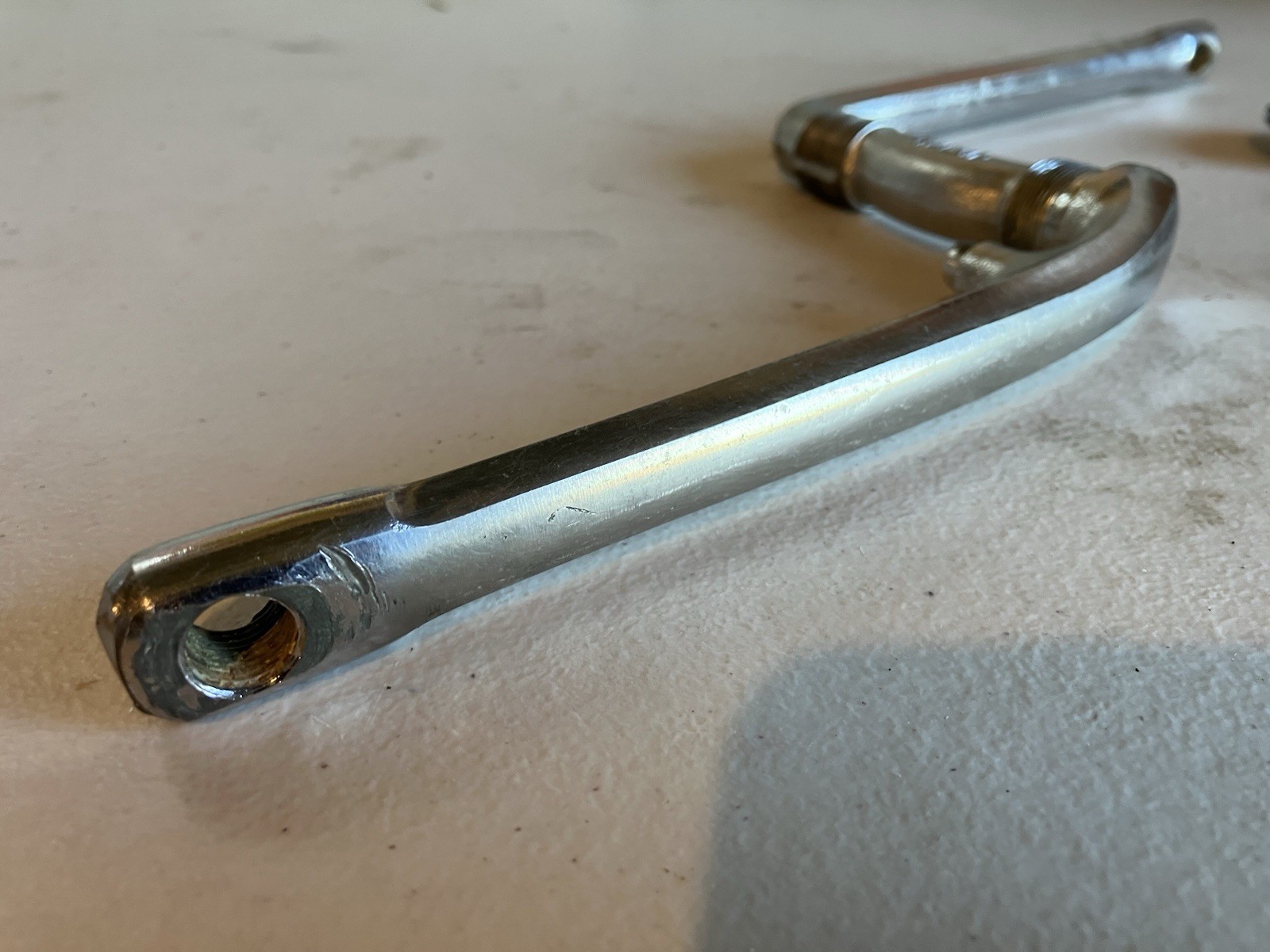 Vintage Old School JM Cr-Mo BMX Cranks W-BB - 175mm Chromoly GT Dyno VFR