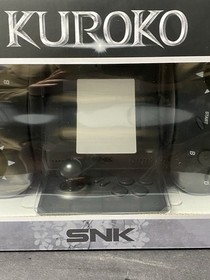 SNK Neo Geo Mini Kuroko Limited Edition Console Black With Box New Unused 2019