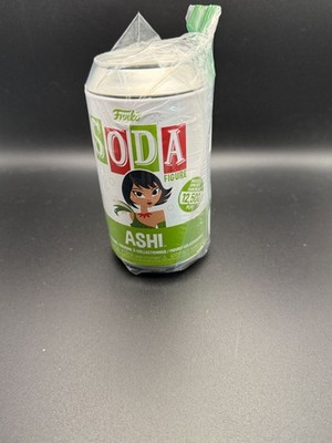 Funko Pop Soda Vinyl Figure Ashi Samurai Jack Collectible w/Card Chance of Chase