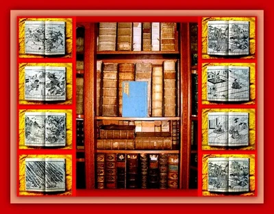 RARITÄT, Samurai-Buch, Adel, Ninja, Kämpfe,Toyotomi Hideyoshi, Kupferstiche-1602 - Bild 1 von 4