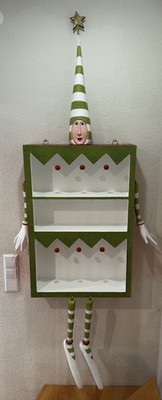 Krinkles Elf Wall Shelf / Regal Patience Brewster Dept 56 