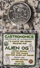 CASTRONOMICS Alien OG 1 oz .999 Fine Silver Art Round Always 420 #06