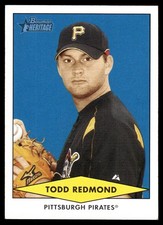 Todd Redmond 2007 Bowman Heritage #BHP52 Pirates MLB READ FREE SHIP AutographDen