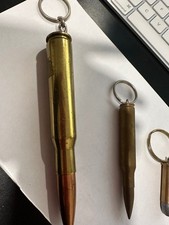 Brass Authentic Bullet Key Chains  3 