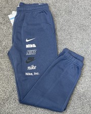 Men’s Nike Sportswear Club Plus Logo Joggers - Blue - DX0795-491 - Medium