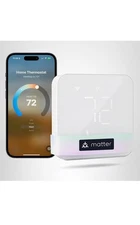 meross MTS300 Smart Thermostat for Home, WiFi, Matter, Alexa, Google Apple Home