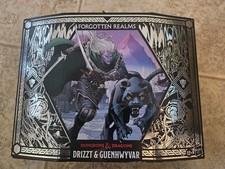 Hasbro Dungeons & Dragons Forgotten Realms Drizzt Guenhwyvar Figure Damaged Box