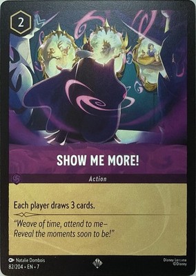 Show Me More! 82/204 Archazia's Island 7 Super Rare