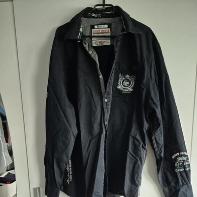 Herren Camp David Langarmhemd Gr. xxxl/ 3x Schwarz Muscle Fit