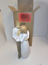 NEW Willow Tree OUR GIFT Mom Dad Baby Sculpte...