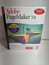 Adobe PageMaker 7.0 Education Version for Windows