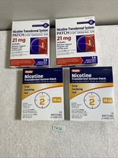 Nicotine Patch Transdermal Sys 21mg 28ct Step 1 Step 2, 14 mg, 28 Patches T676