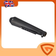 Motorcycle Exhaust motorcycle exhaust end can black Universal Custom Exhaust