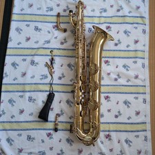 Yamaha YBS-41 II Eb Baritone Saxophone Low A Gold Lacquer