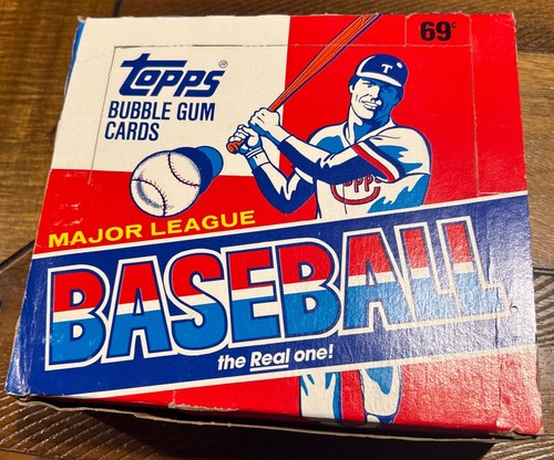 Topps 1988 Baseball Cello Box 24 CT 28 Cards Per Pack Neu in OVP