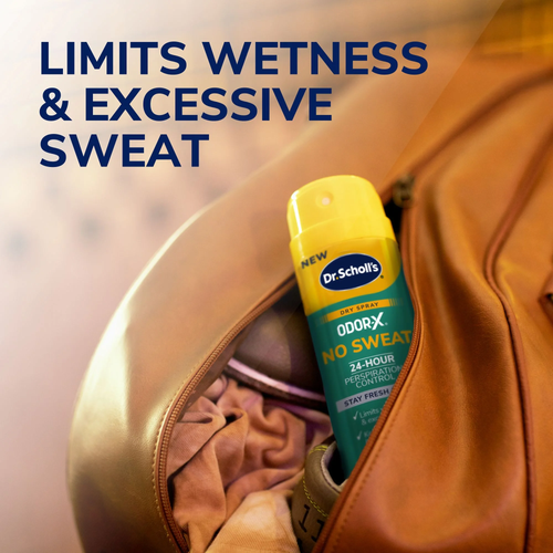 Dr. Scholl’S Odor-X Spray Piedi Secchi Senza Sudore, Senza Profumo, 24 Ore Contr Sudore - Foto 4 di 12