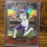 2023 Panini Select - Concourse Justin Jefferson #65 Black & Red Prizm Die-Cut