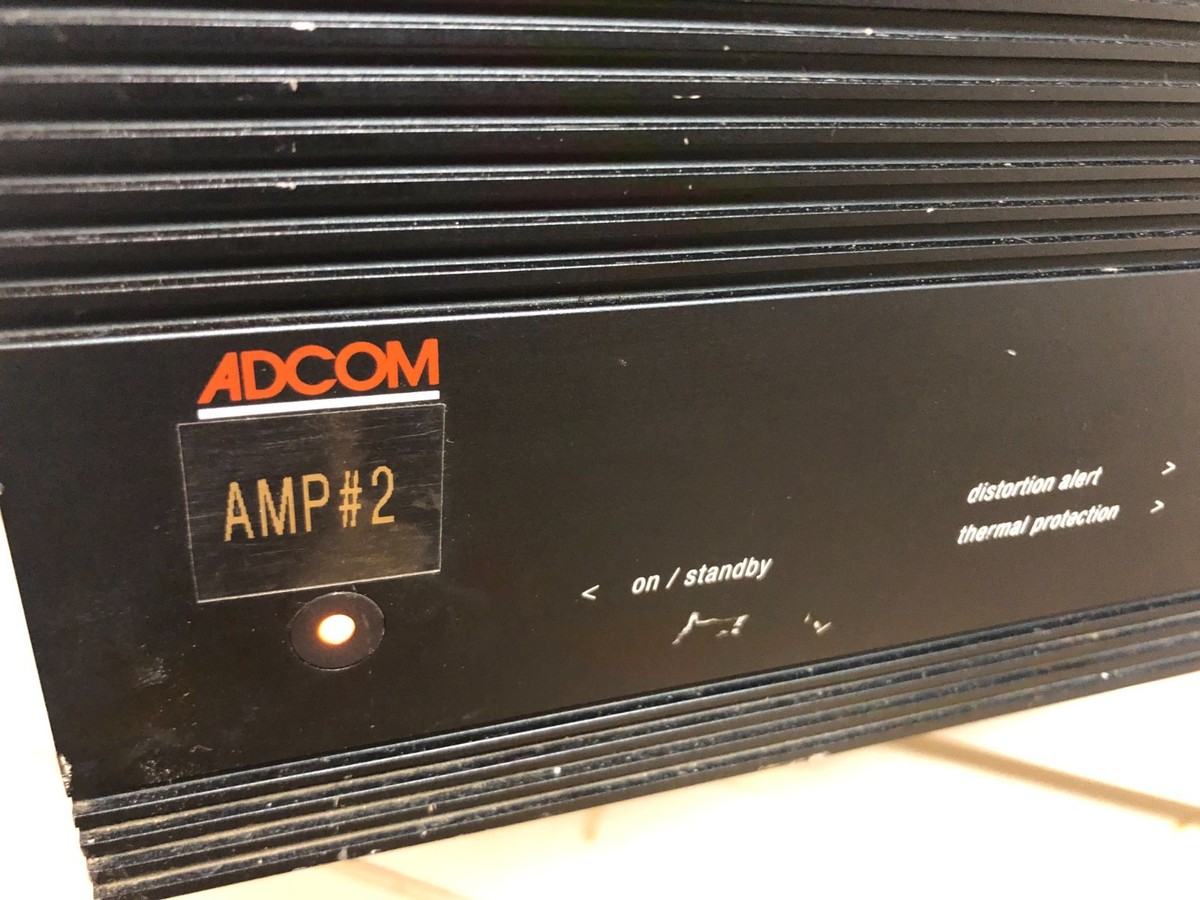 Adcom GFA 5006 Power Amp 6/5/4/3 Channels 50w-8ohm 75w-4ohm 175w