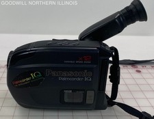 VTG Panasonic Palmcorder IQ Camcorder Bundle w/ Case, Manual, Cords - Untested