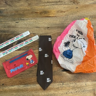Rare Peanut Snoopy Collector Starter Pack  Bundle 5 Pieces, Fast Shipping!