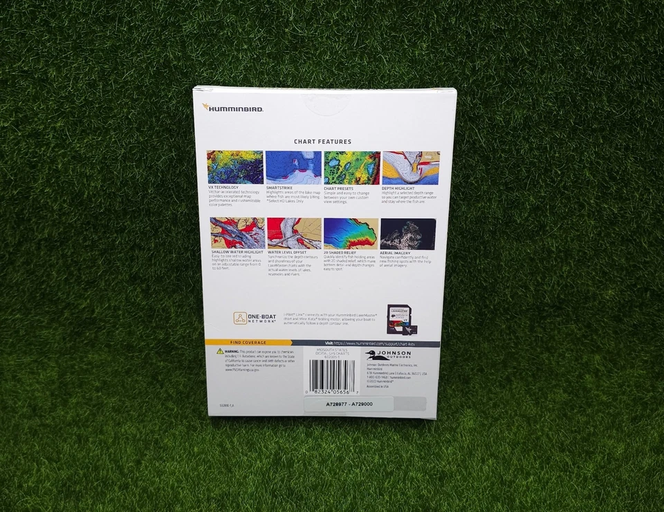 Humminbird LakeMaster VX Premium [Midsouth States V1] APEX/SOLIX/HELIX #602005-1 - Image 2 of 2