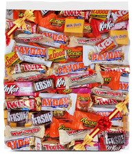 Bulk Chocolate Variety Pack 2 Lb Giftable Assorted Fun Size Milk Chocolates, I