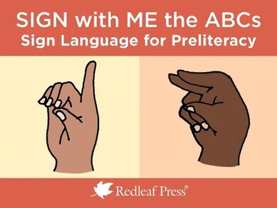 Sign with Me das ABC: Gebärdensprachkarten für Voralphabetisierung von Redleaf Press (Eng