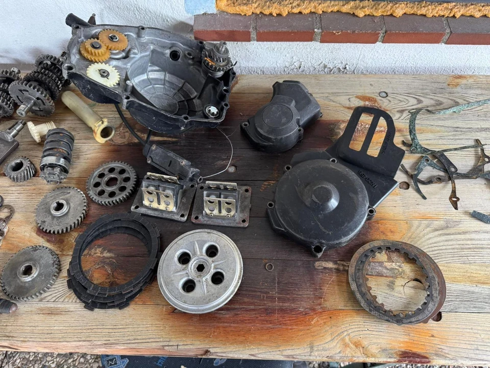 Yamaha Dt 125 Motor Ypvs - Bild 2 von 4