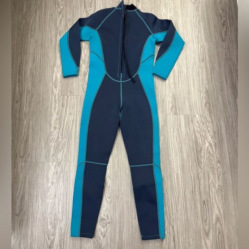 Kinder Nassanzug "Vofiw" türkisgrün/marineblau. Gr. 12 Unisex Neu Ohne Etikett - Bild 1 von 14