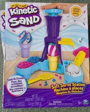 Kinetic Sand Soft Serve Station New