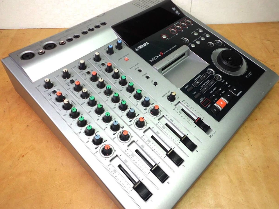 Yamaha MD4S Multitrack MiniDisc Recorder 4-Track Mixing Tested Japan - Image 4 of 4