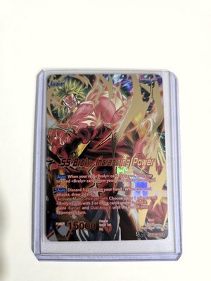 SS broly increasing power BT29-002 SLR
