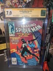 The Amazing Spider-Man #252 CGC 7.0 Signed Tom Defalco (Marvel Comics May 1984)