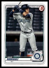 Julio Rodriguez 2020 Bowman Draft #BD-188 Mariners FREE SHIPPING AutographDen
