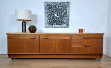 Mid Century Sideboard Media Stand, Portwood Furniture, Delivery Available 