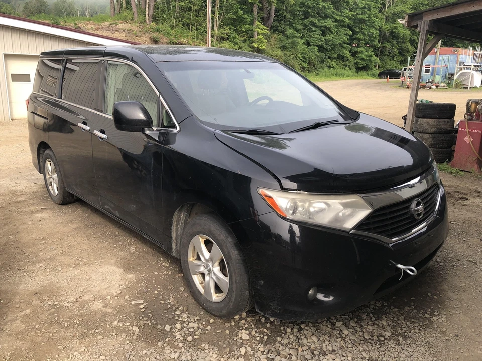 14 NISSAN QUEST Rear Bumper Reinforcement (REBAR ONLY) - Image 2 of 4