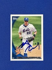 Kirk Nieuwenhuis 2010 Topps Pro Debut Rookie Signed Autograph Auto Card #157. rookie card picture