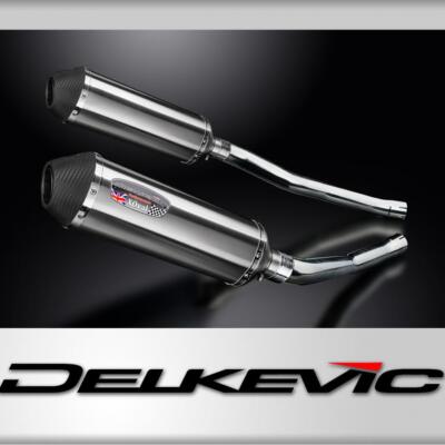 Kawasaki ZZR1400 Ninja 2006-2007 343mm X-Oval Edelstahl Auspuff Endtopf Dose Kit