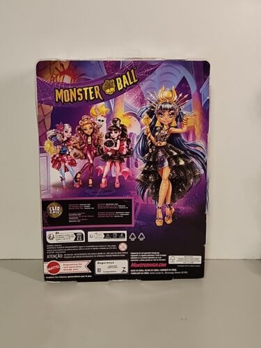 ,NEW Monster High Doll "Cleo De Nile" Monster Ball Party Dress & Accessories - Picture 3 of 3