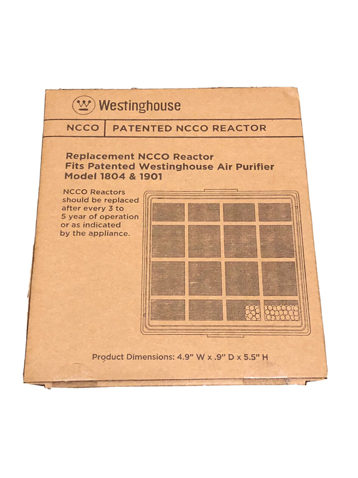 New Sealed Westinghouse Replacement NCCO Reactor for 1804 1901
