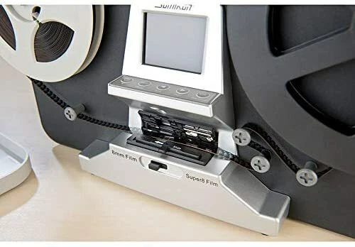 SUPER 8 SCANNER PRO MIETEN 1 Woche (bis 17,5 cm Spulen), Somikon, inkl. SD-Karte - Bild 3 von 4
