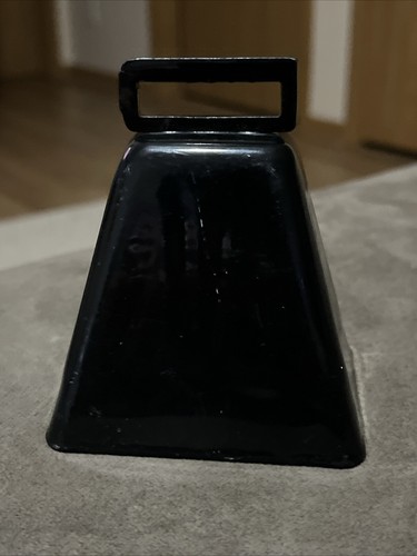 Nike Black Running Cowbell Race Day Promo Swoosh Large Logo White Letters - Picture 4 of 10