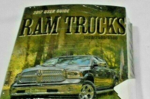 2017 BRAND NEW RAM TRUCKS 1500,2500,3500 OWNER MANUAL SET+DIESEL TIPS BROCHURE - Picture 5 of 7
