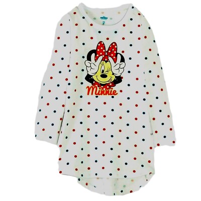 Disney Minnie Mouse Maus Lilo Nachthemd Schlafanzug 110 116 122 NEU