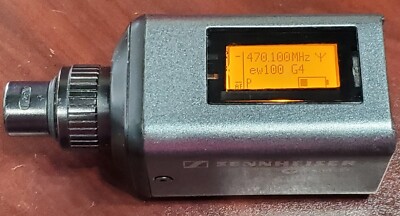 Sennheiser SKP100 G3 Wireless Mic Plug-On ENG Transmitter A1: 470-516 MHz EW100