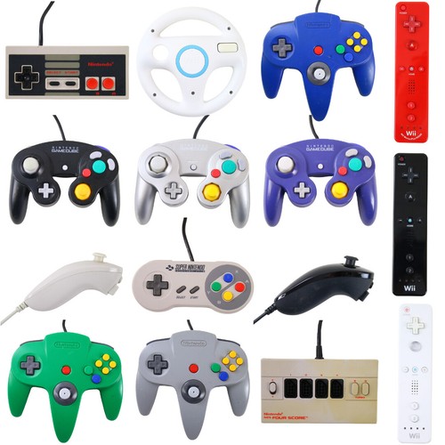 Original Nintendo Super WII NES SNES Retro Controller Sammlung Gebraucht Auswahl
