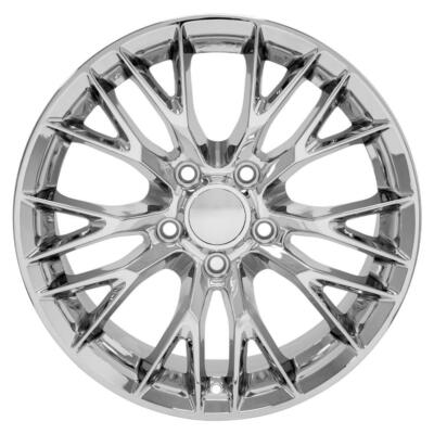 Set(4) 17x9.5 Chrome 5734 Rims Fit C4 Corvette 5x120.65 +54ET | eBay