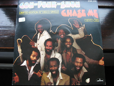 CON FUNK SHUN-CHASE ME. 1979 12'' SINGLE. SOUL FUNK. CONFUNKSHUN. EX