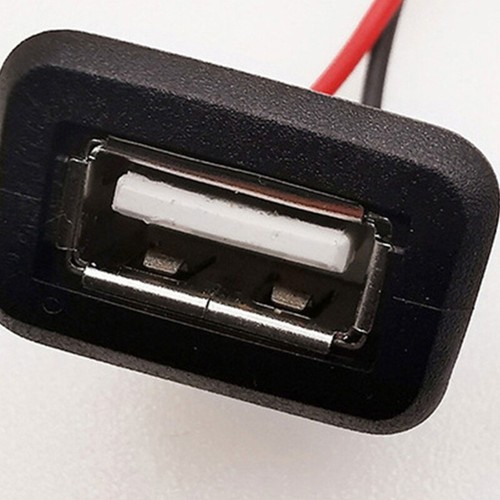 5Pcs Connectors Direct Pressure Welding Wire Type Female-Seat USB2.0 2pin 4pin - Afbeelding 3 van 10